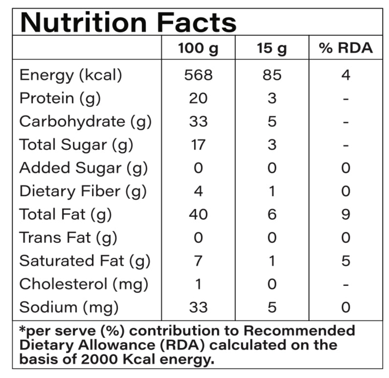 Nutovia’s Strawberry Peanut Butter (Creamy)