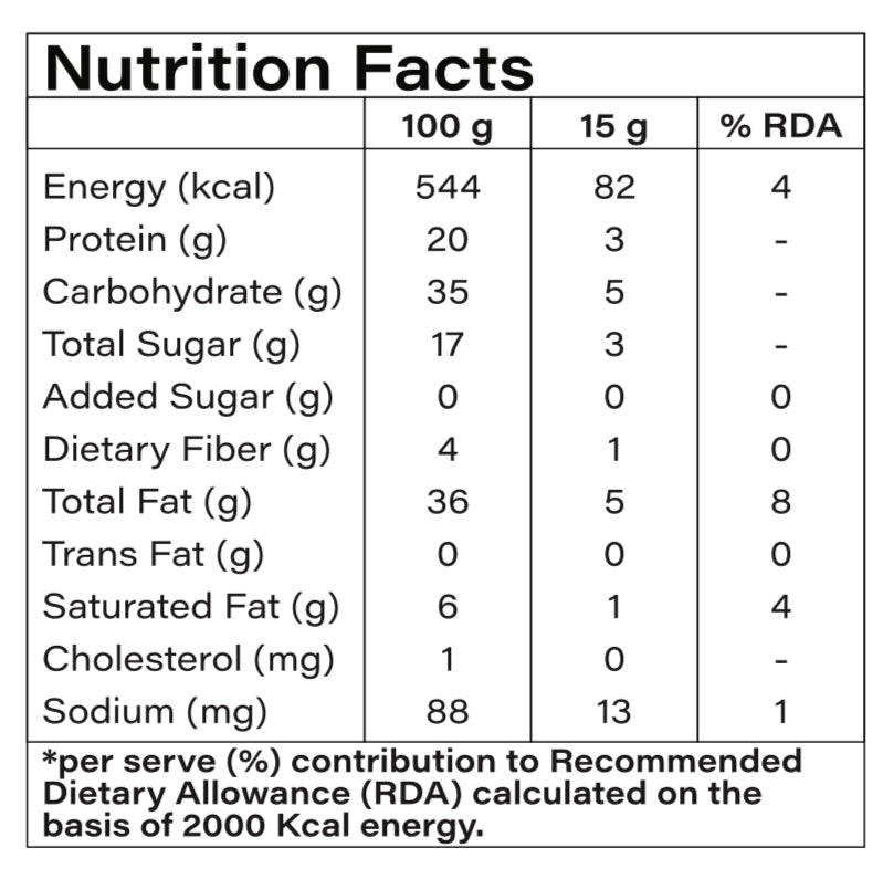 Nutovia's 200gm Combo Box