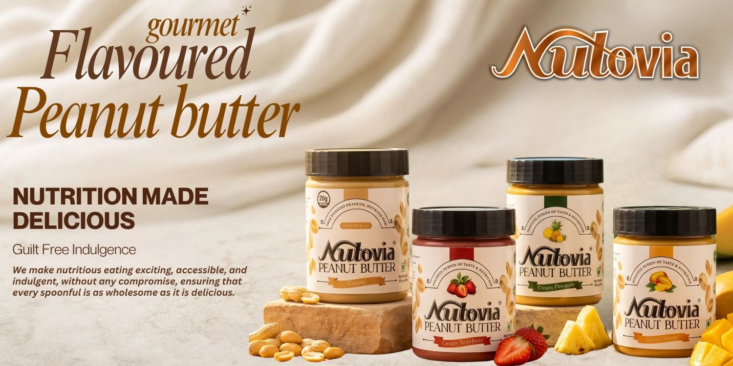 Nutovia Peanut Butter Hero Section